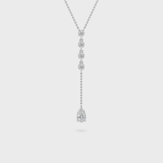 Selene Drop 0.75ct | Lab Grown Diamond Pendant Necklace