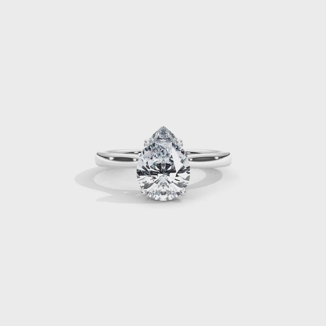 Hera's Lotus | Lotus Gallery Engagement Ring