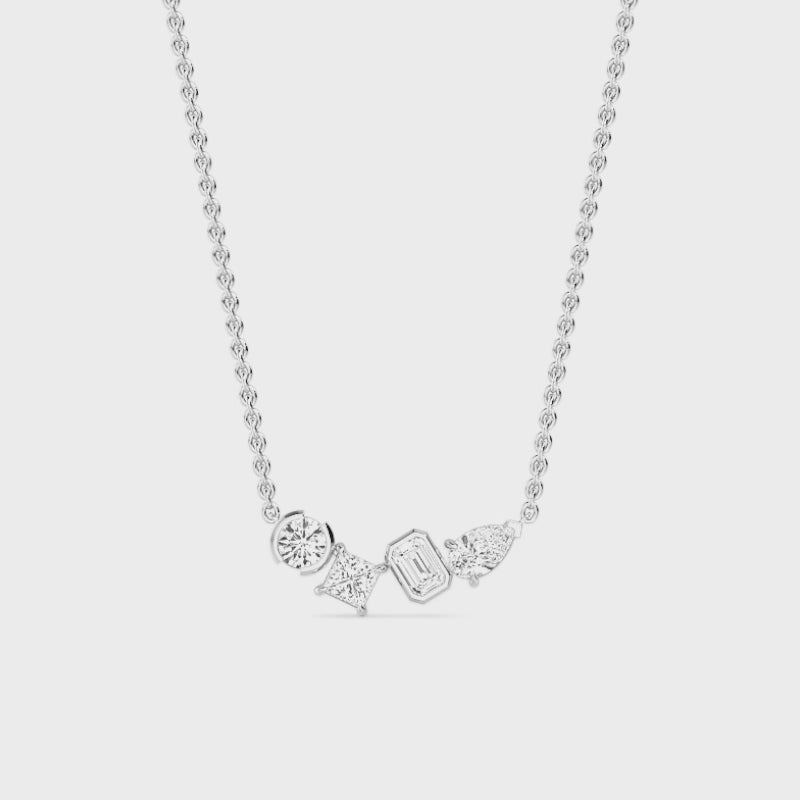 Callista Astra 0.50ct Lab Grown Diamond Necklace