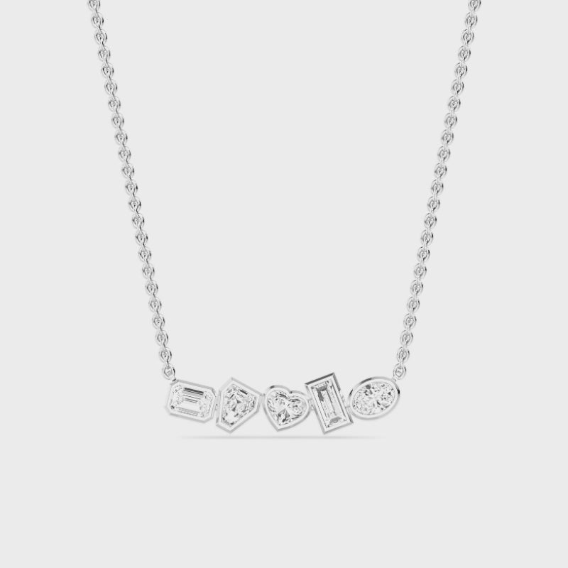 Callista Mosaic – 1.20ct Lab Grown Diamond Necklace