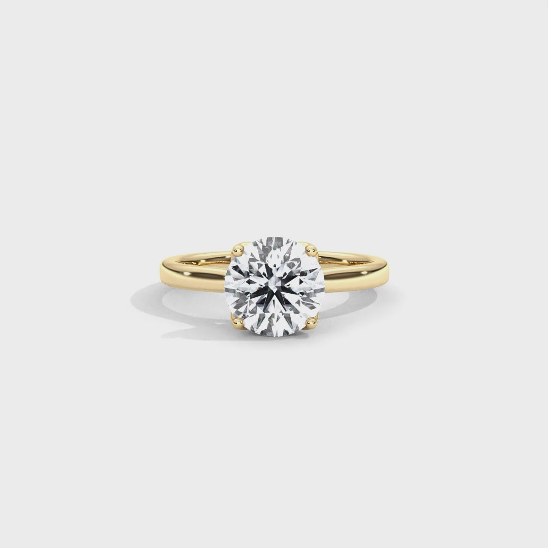 Hera's Lotus | Lotus Gallery Engagement Ring