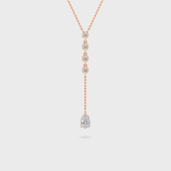 Selene Drop 0.75ct | Lab Grown Diamond Pendant Necklace