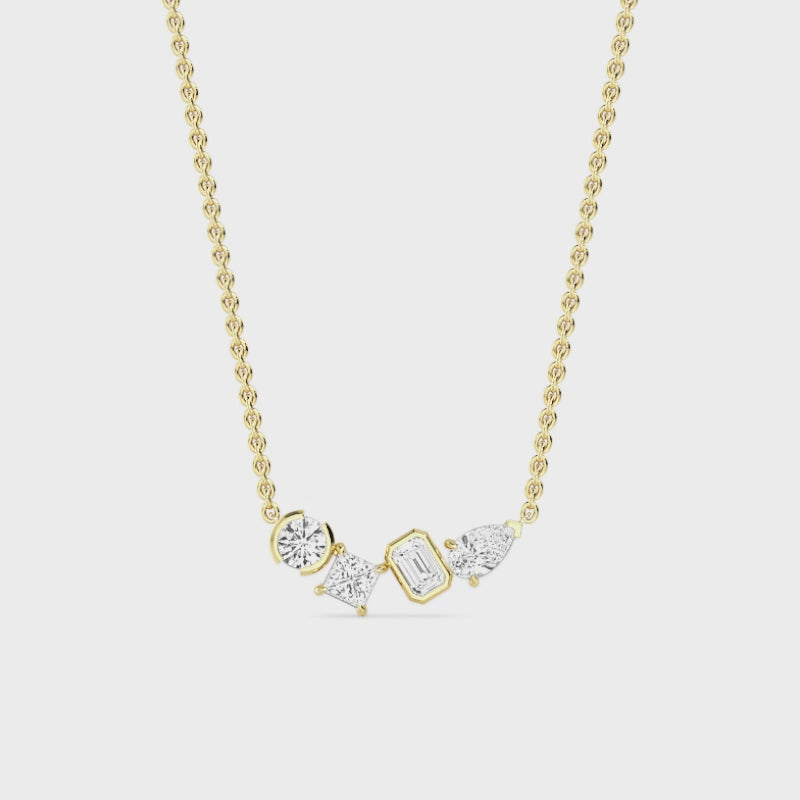 Callista Astra 0.50ct Lab Grown Diamond Necklace