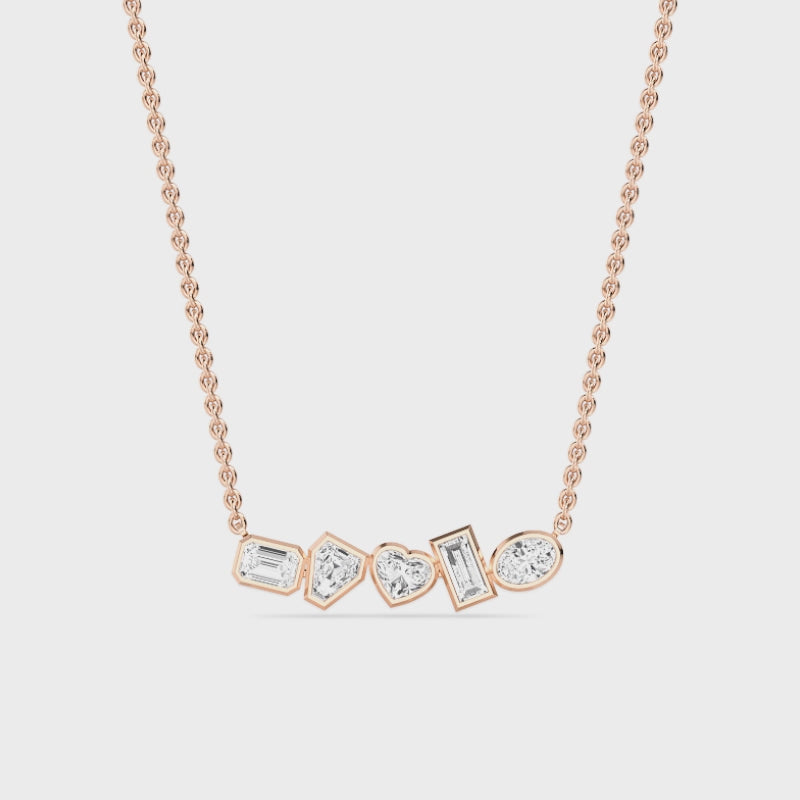 Callista Mosaic – 1.20ct Lab Grown Diamond Necklace