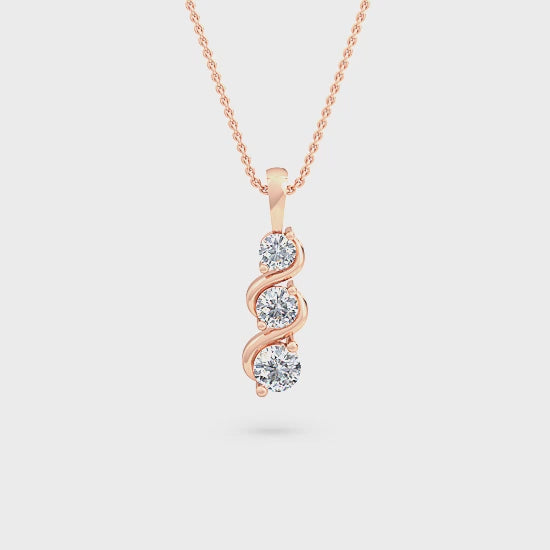 Thalassa 1.00ct Lab Grown Diamond Necklace