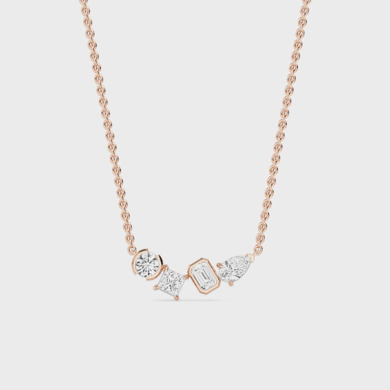 Callista Astra 0.50ct Lab Grown Diamond Necklace