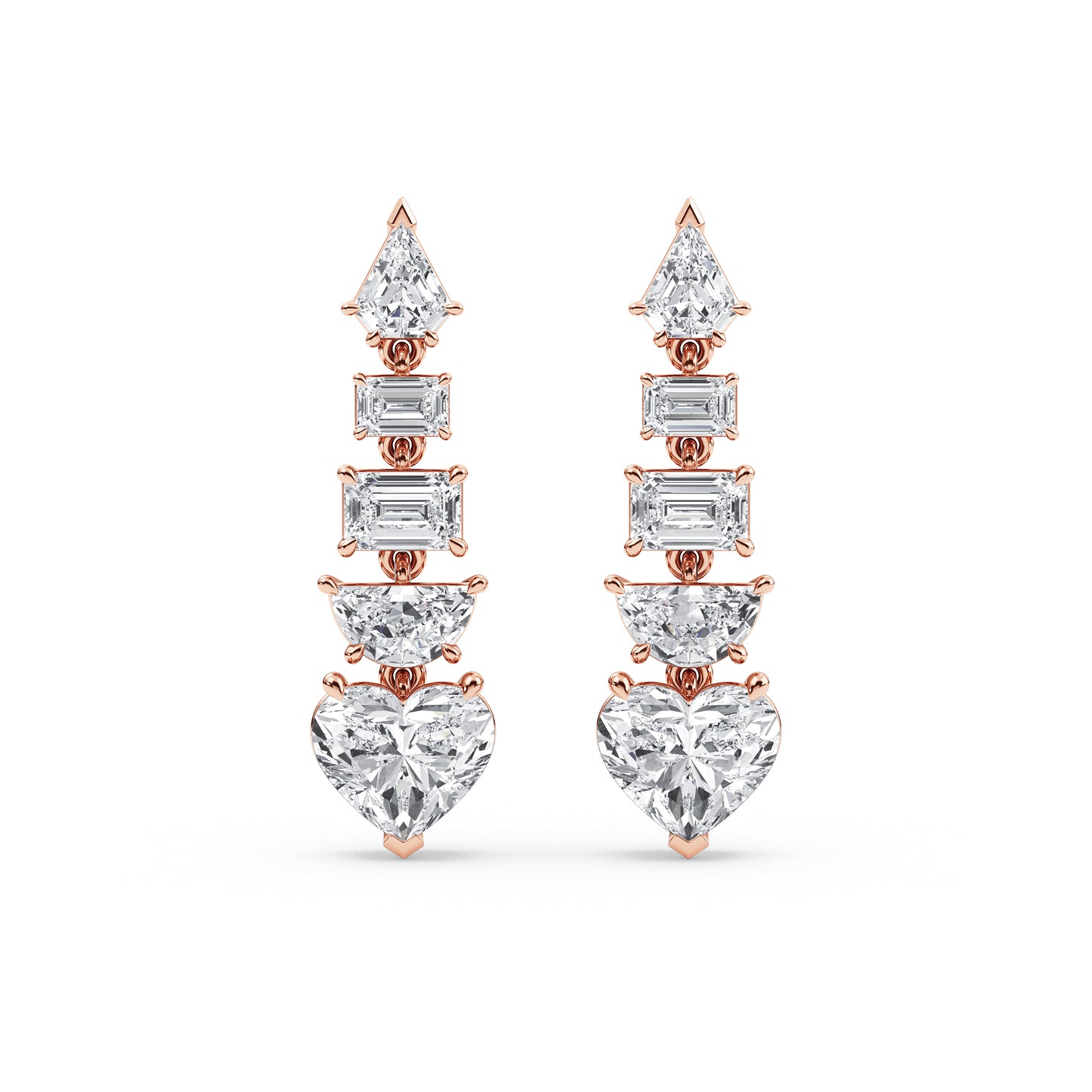 Eros Lab Grown Diamond Drop Earrings