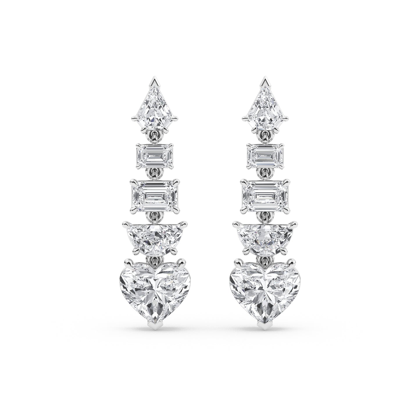 Eros Lab Grown Diamond Drop Earrings
