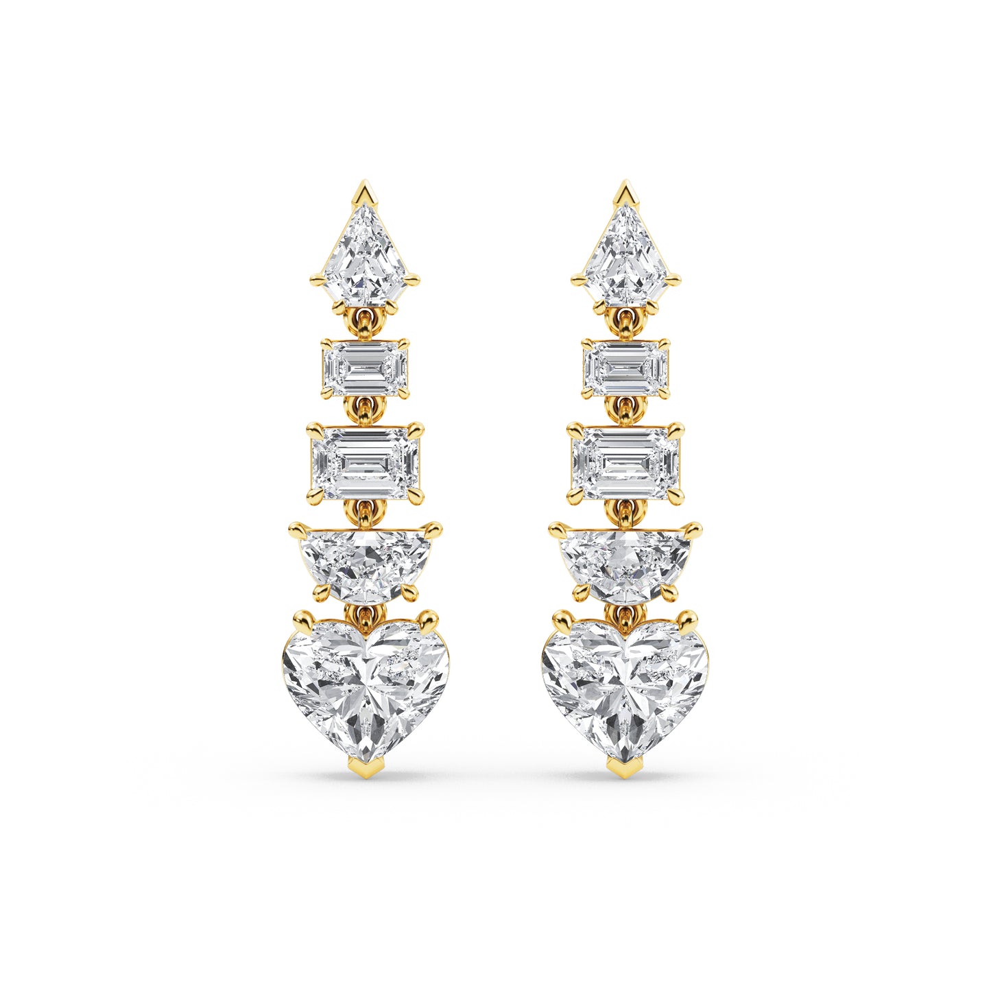 Eros Lab Grown Diamond Drop Earrings