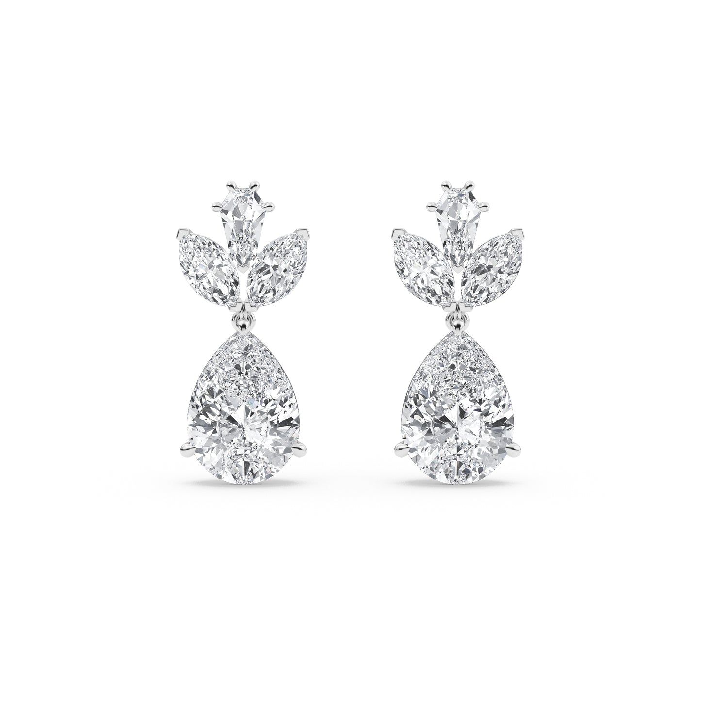 Althea Heirloom Lab Grown Diamond Drop Earrings