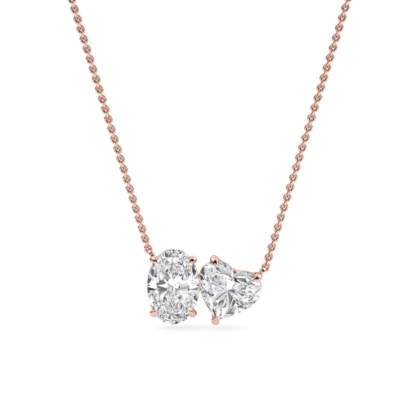 Eros Dualis 3.00ct Lab Grown Diamond Necklace