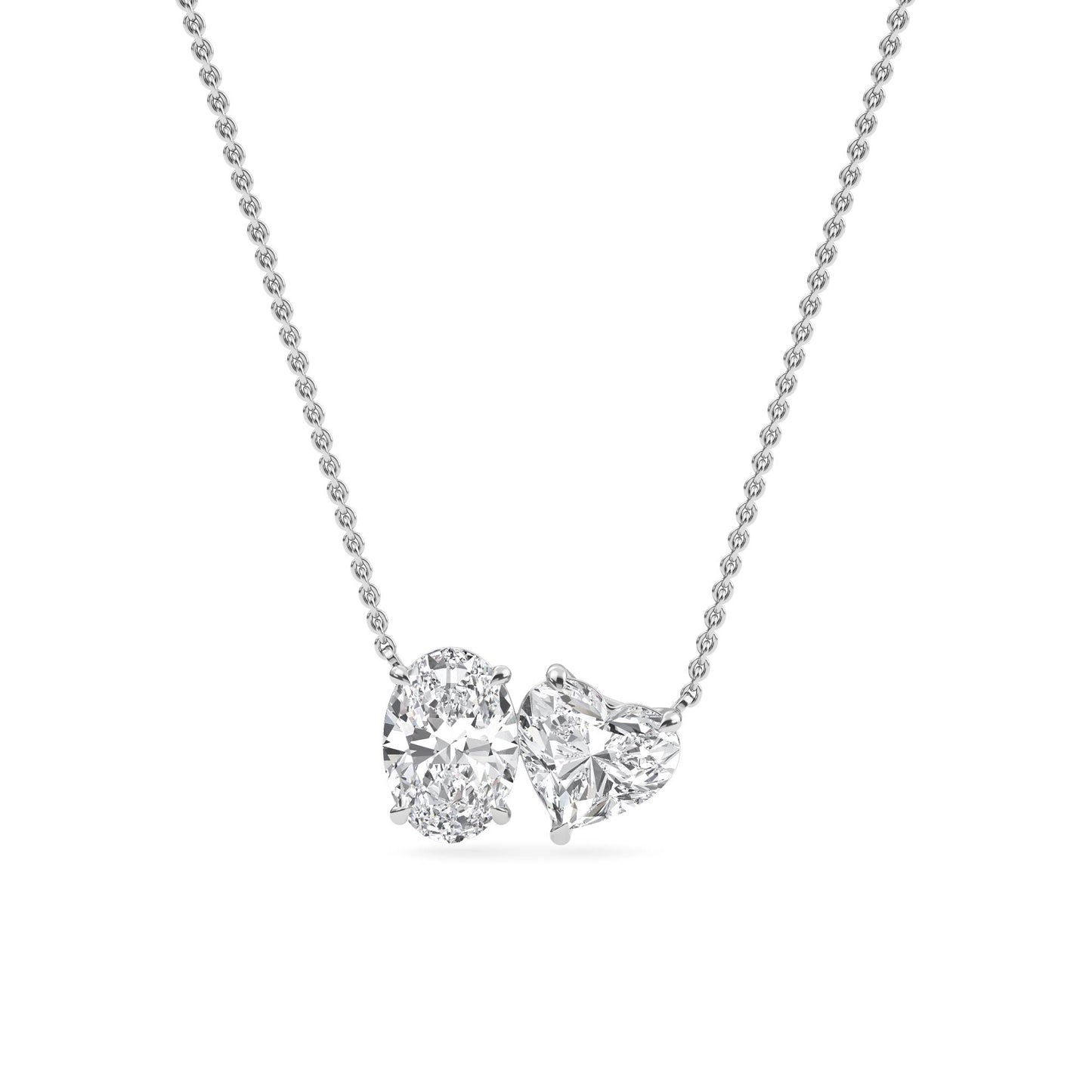 Eros Dualis 3.00ct Lab Grown Diamond Necklace