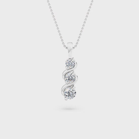 Thalassa 1.00ct Lab Grown Diamond Necklace