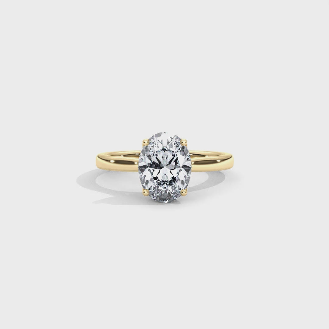 Hera's Lotus | Lotus Gallery Engagement Ring