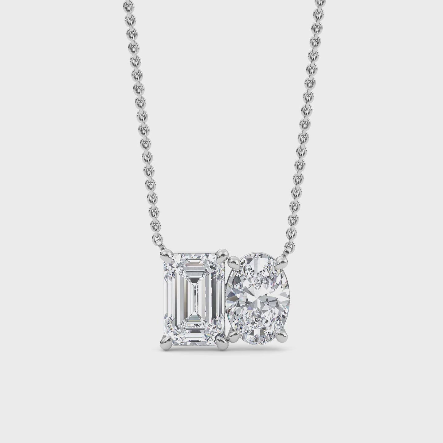 Harmonia Grande 3.00ct Lab Grown Diamond Necklace