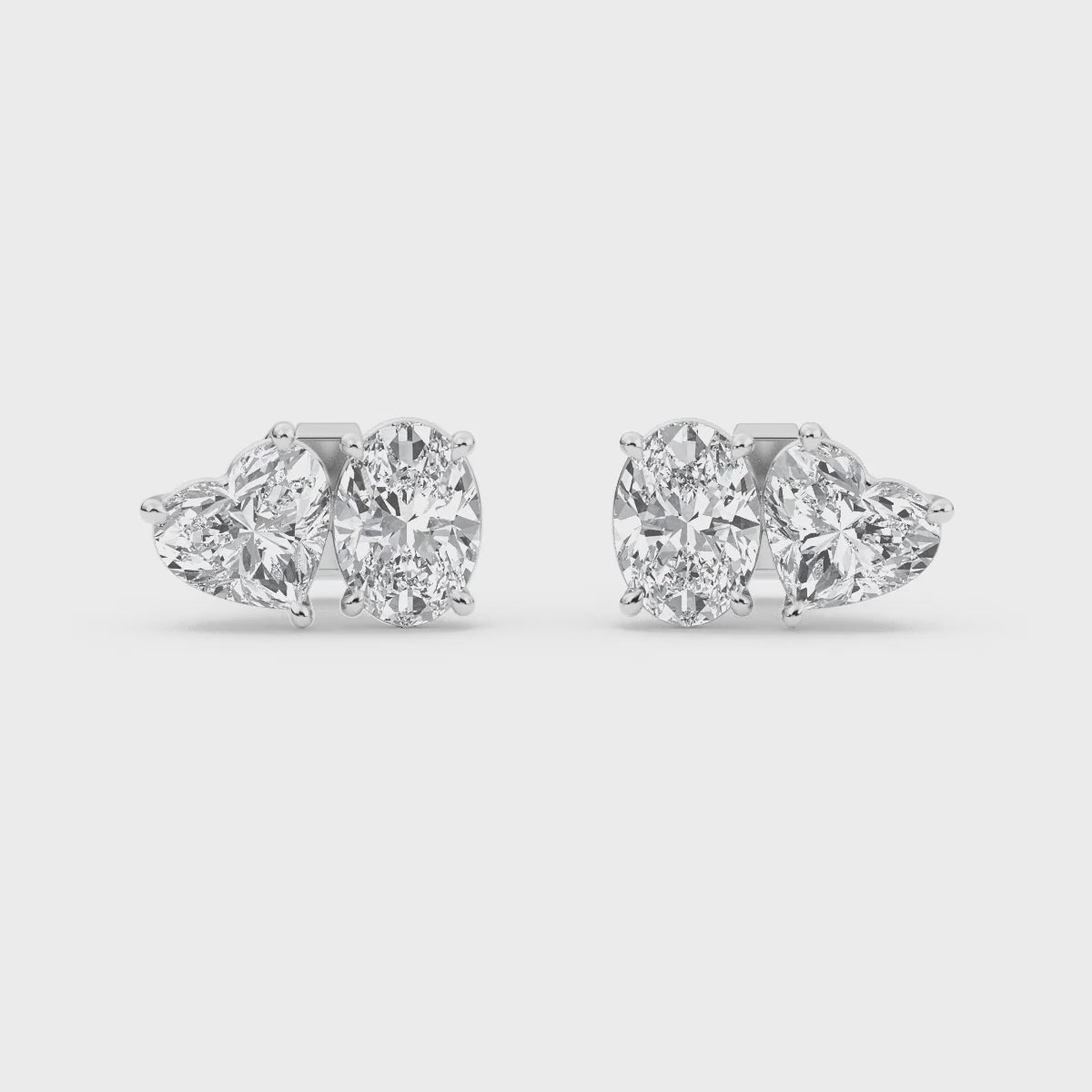 Eros Balance | 2.89 Lab-Grown Diamond Stud Earrings