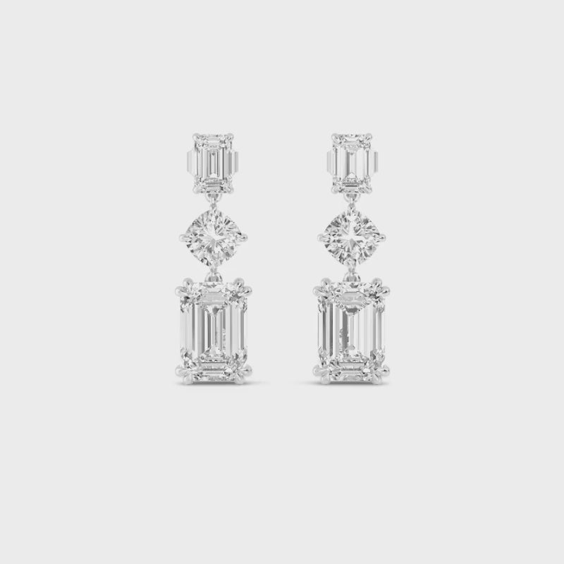 Kallia Lab Grown Diamond Drop Earrings