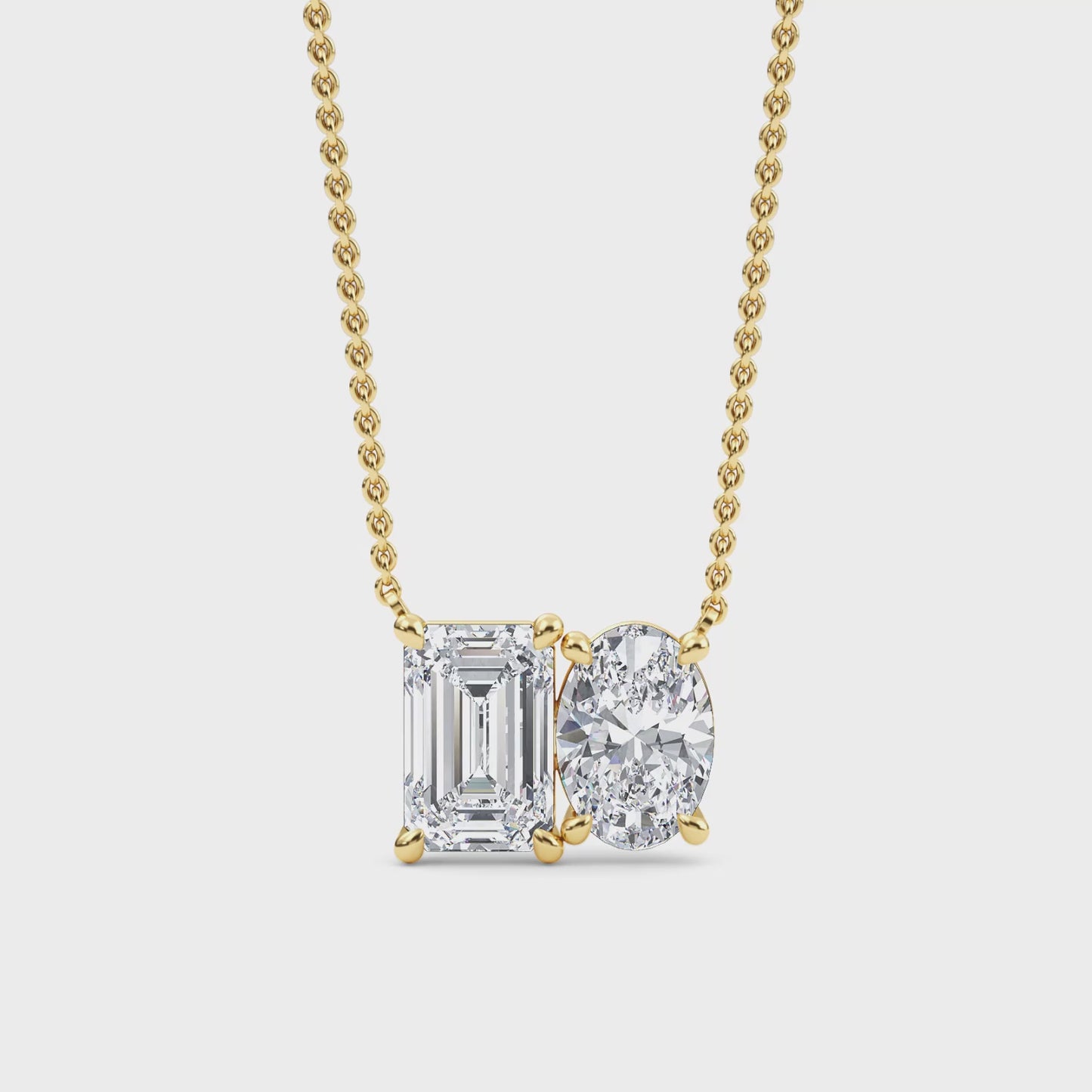 Harmonia Grande 3.00ct Lab Grown Diamond Necklace